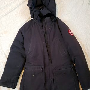 Canada Goose navy parka women's L